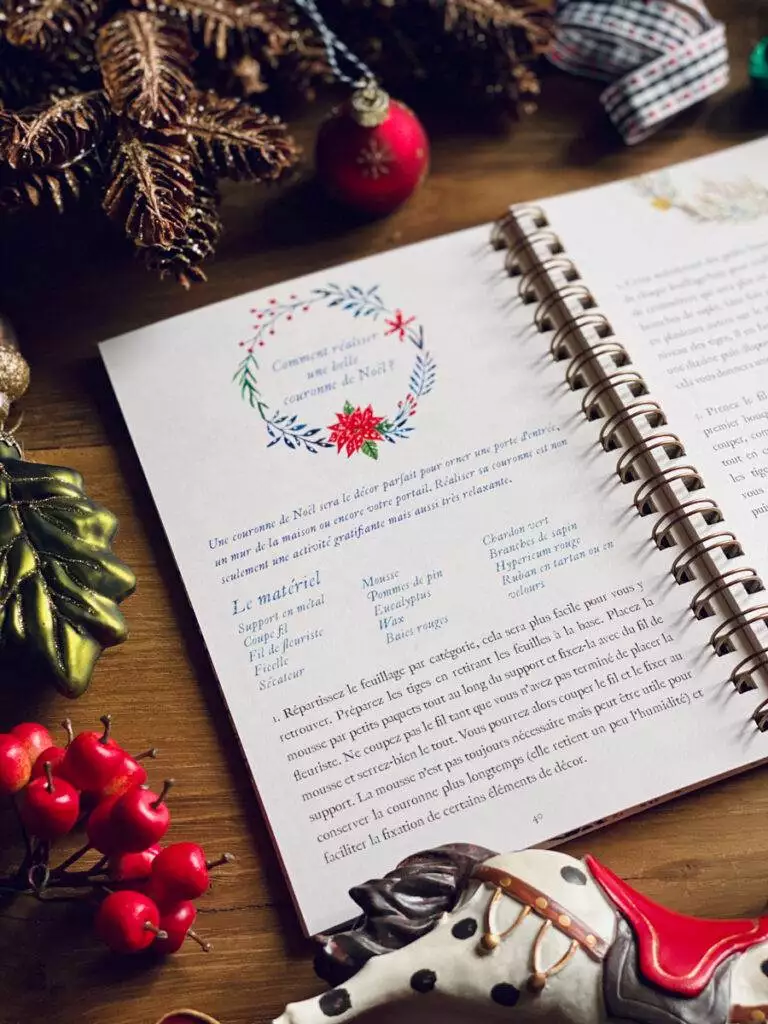papeterie artisan paper carnet noël-15