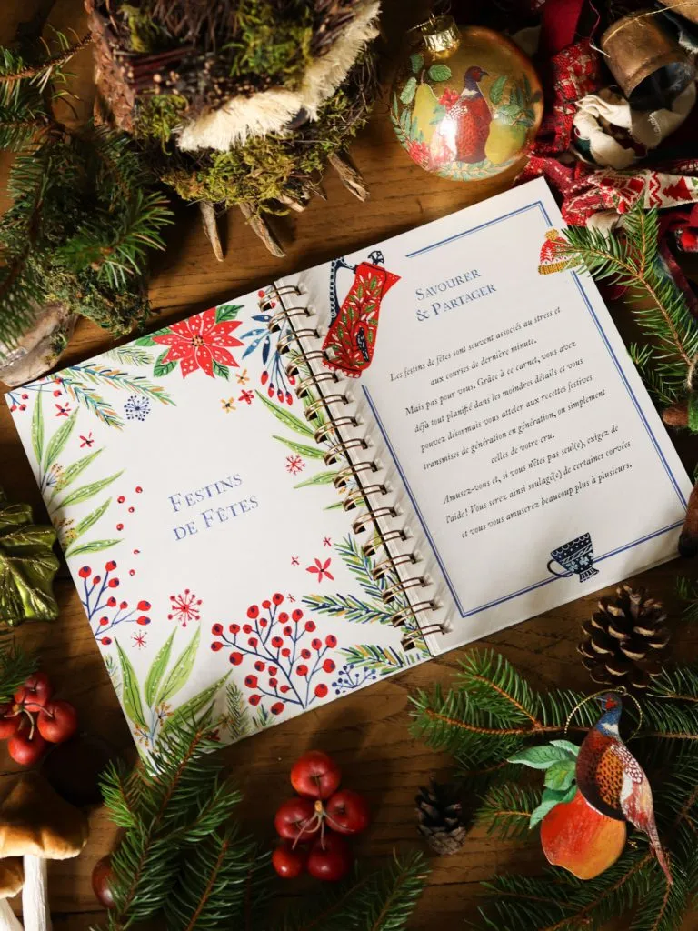 Mon Carnet de Noël Artisan Paper papeterie